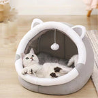 Cozy Cotton Cave Pet Bed