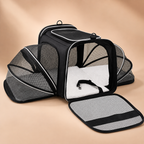 Expandable Soft-Sided Pet Travel Carrier