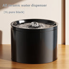 Ceramic Pet Water Fountain with Multi-Layer Filtration